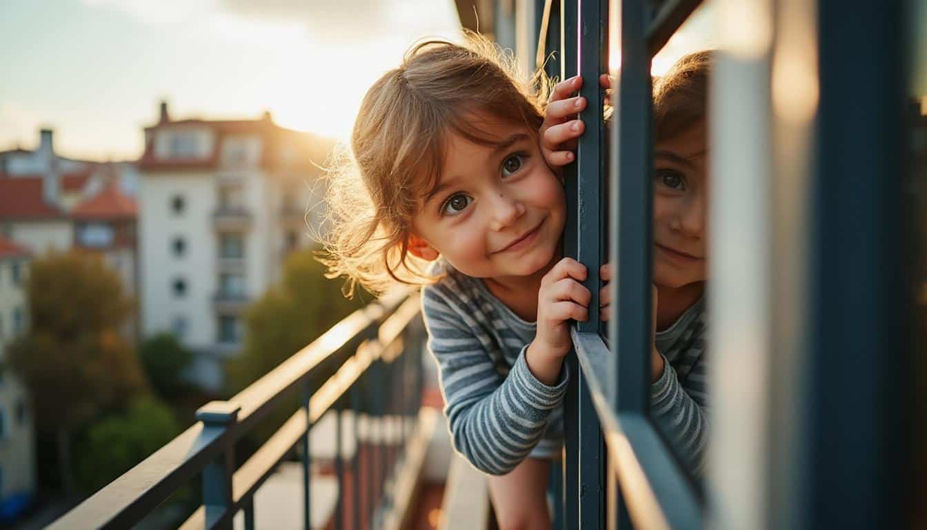 Garde-corps de balcon : sécurité pour les enfants