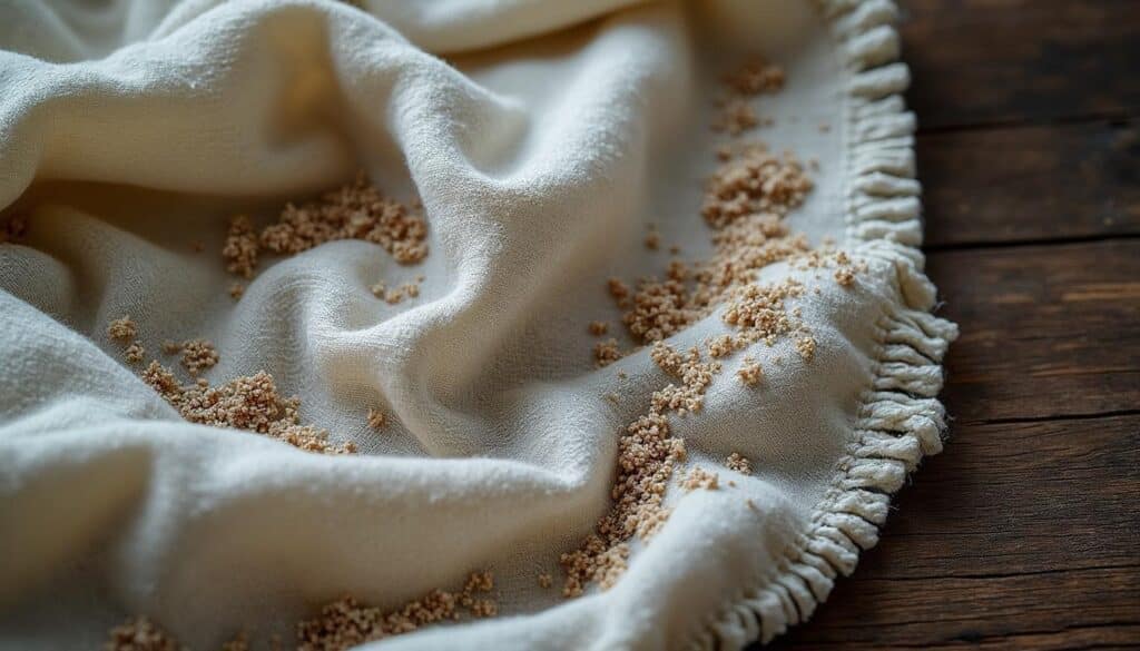 Moisissures sur le linge sale dans un placard : solutions