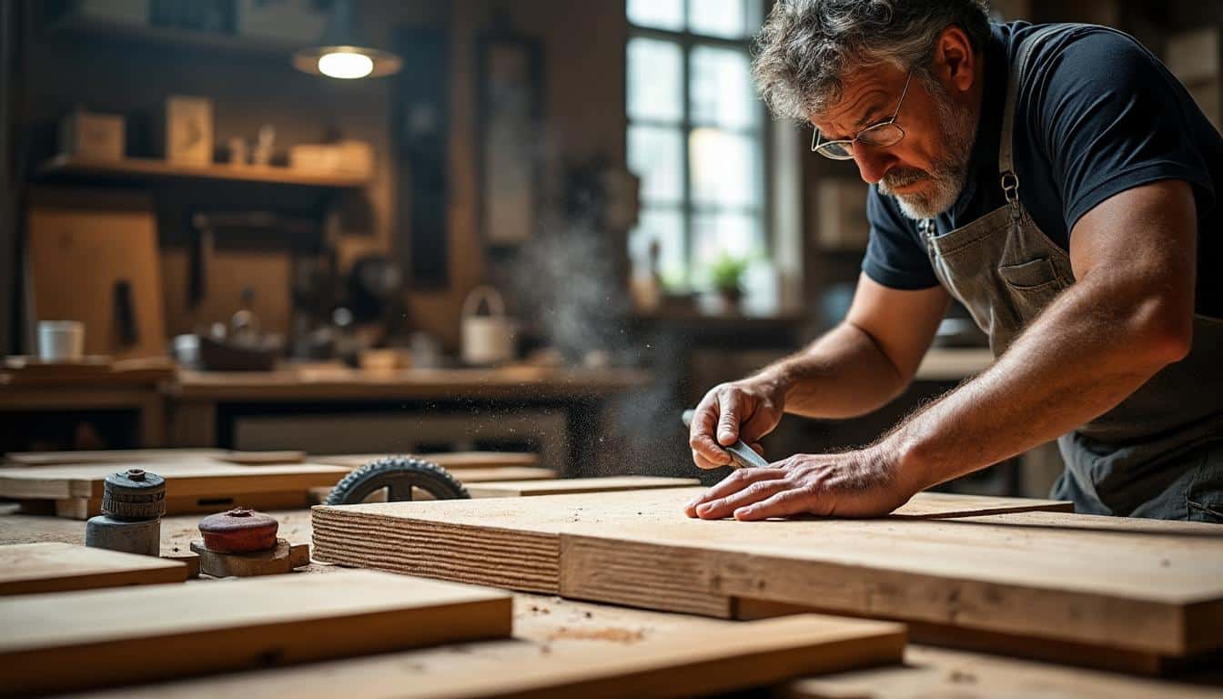 Astuces pour créer un assemblage de meuble en bois avec un gabarit de menuiserie