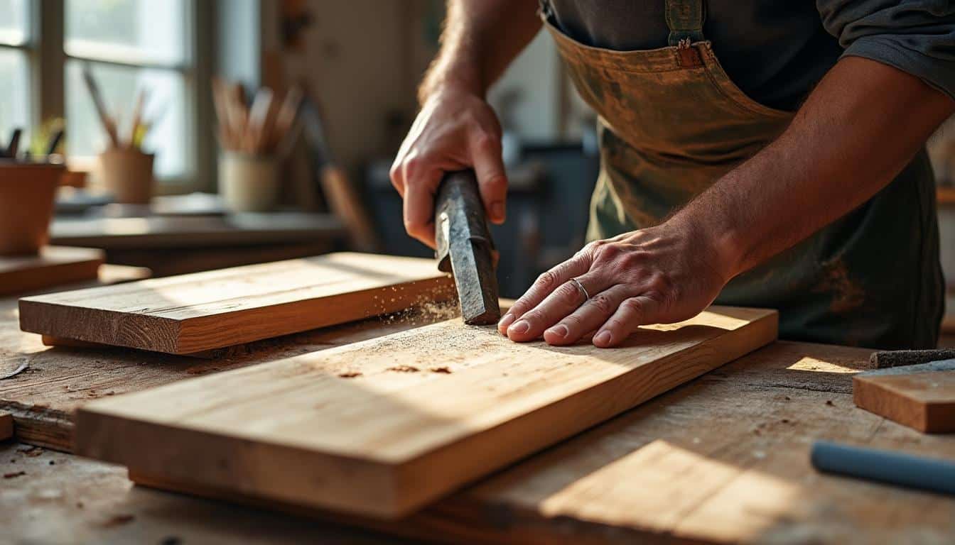 Comment utiliser un gabarit en menuiserie pour la réalisation d’un angle droit ?