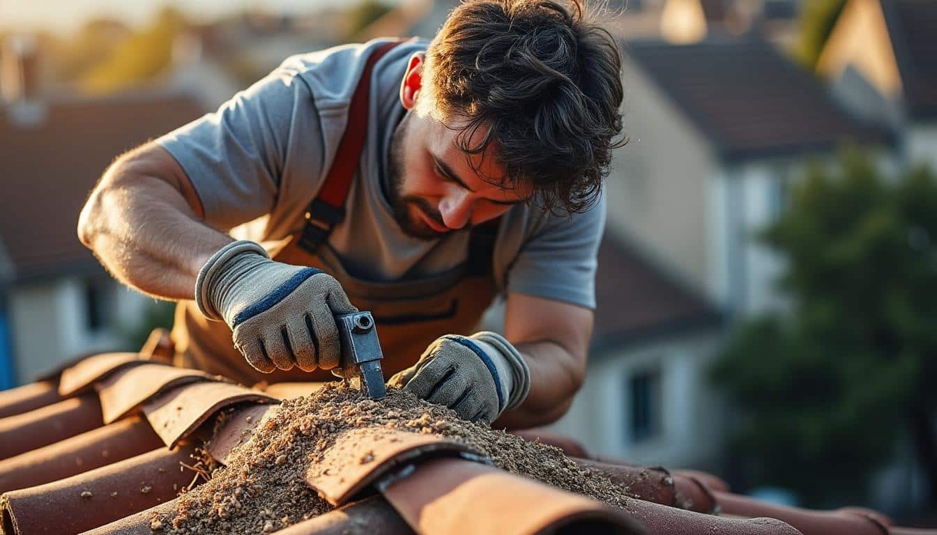 Illustration: Comprendre le rôle essentiel du mortier pour le faîtage de la toiture