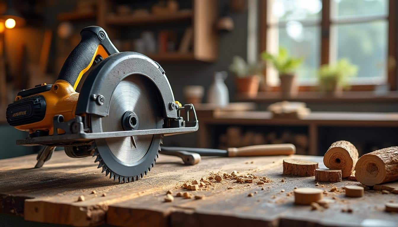 Illustration: Comprendre les caractéristiques techniques de la scie circulaire à lame de 270 millimètres