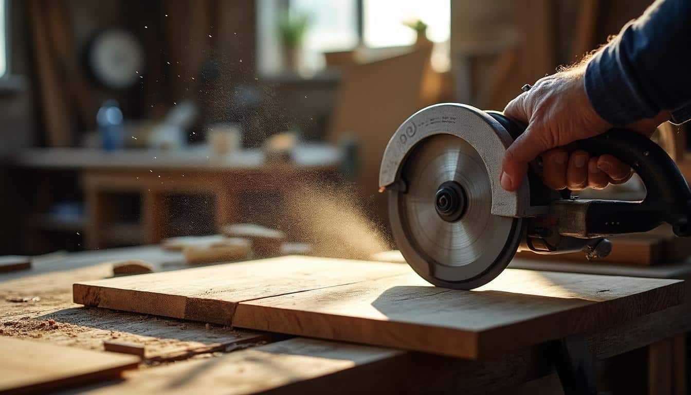 Scie circulaire de 270 mm : puissance et précision pour vos découpes