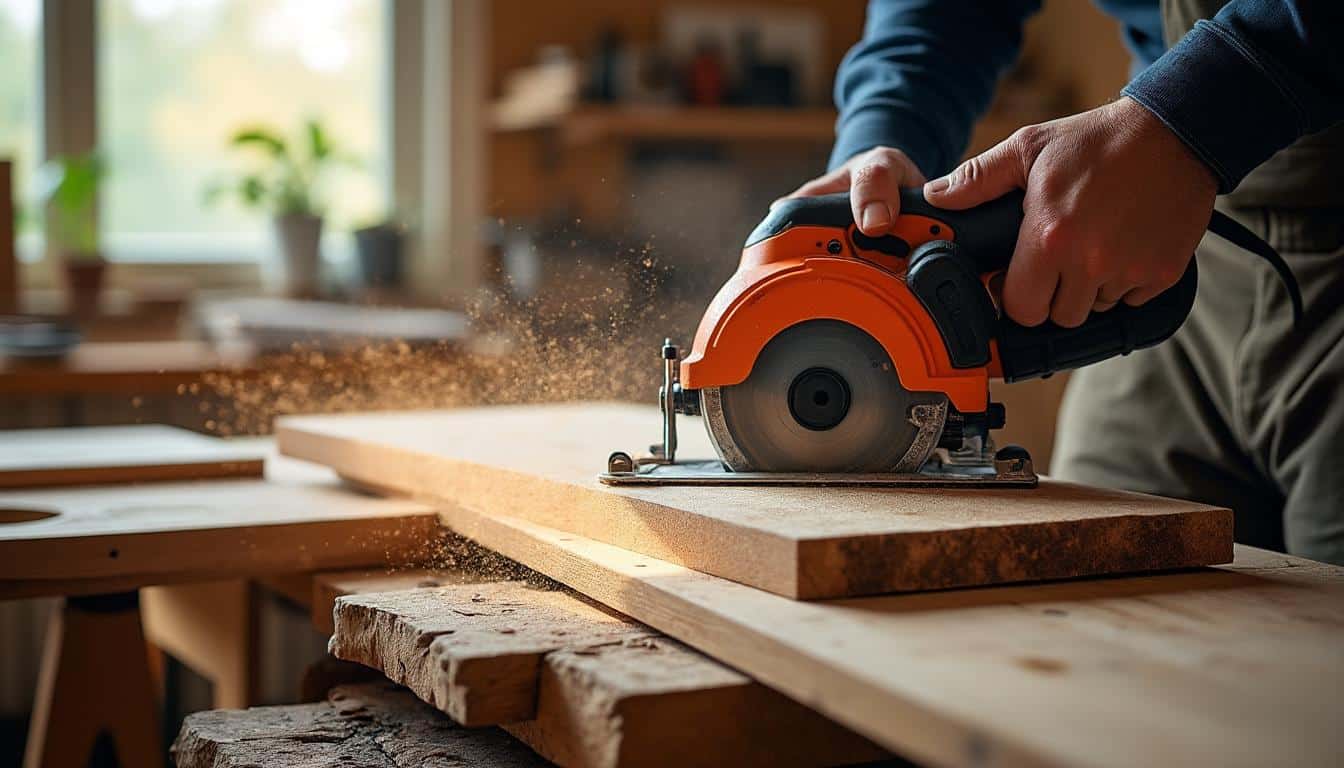 Illustration: Comprendre le fonctionnement et l’usage d’une scie électrique circulaire