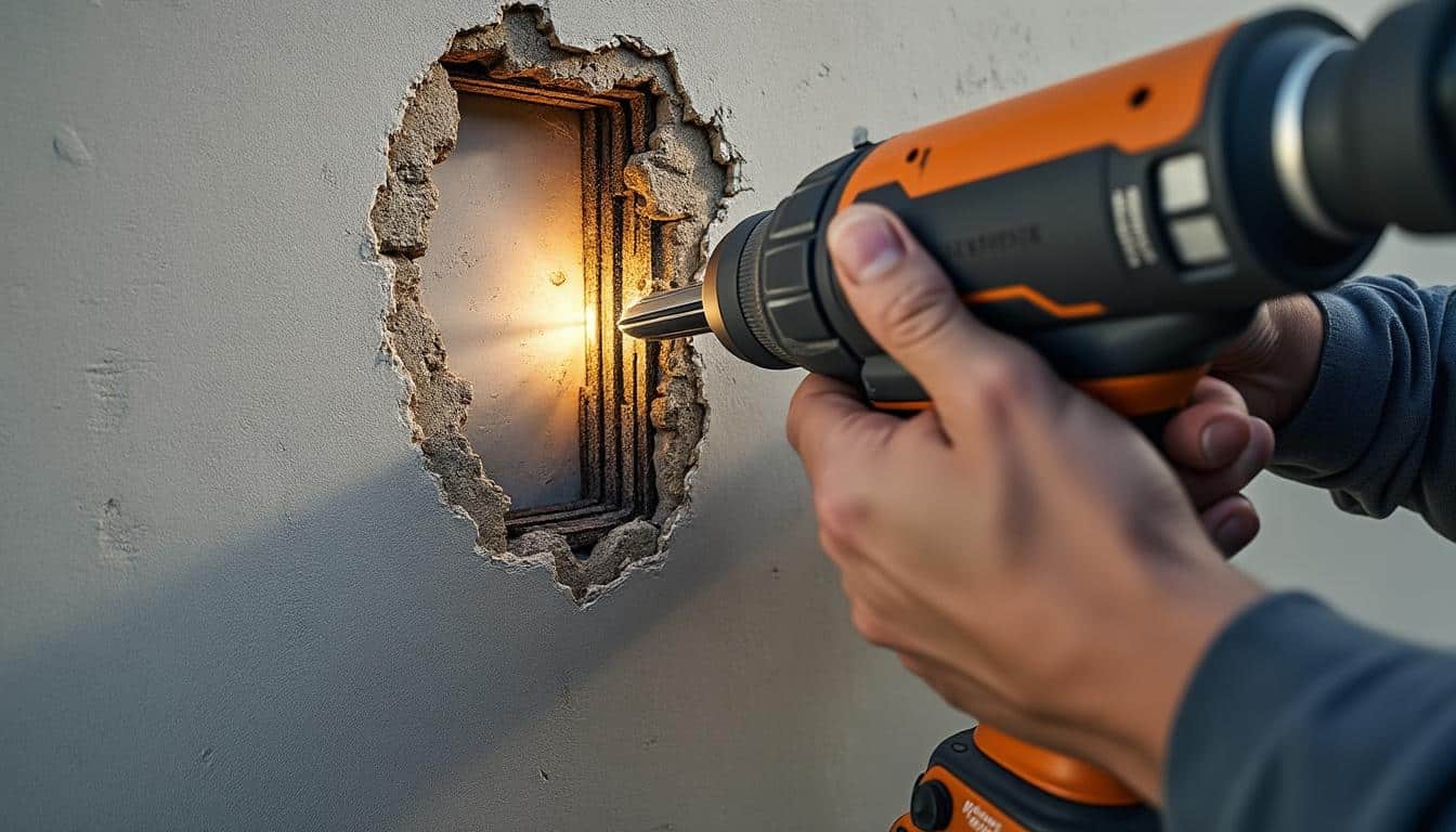 Illustration: Comprendre les spécificités du placo pour les fixations murales