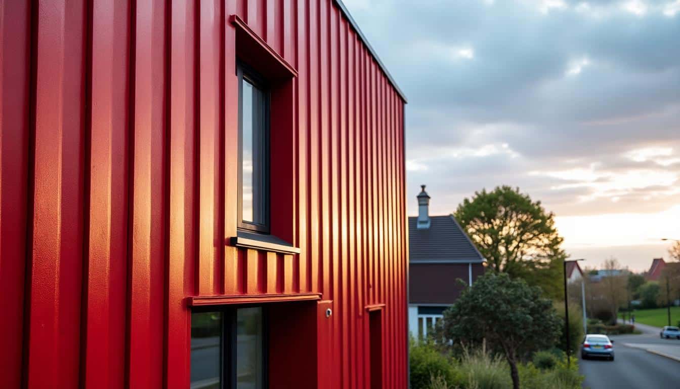 Illustration: Comprendre les spécificités d’une toiture en bac acier rouge