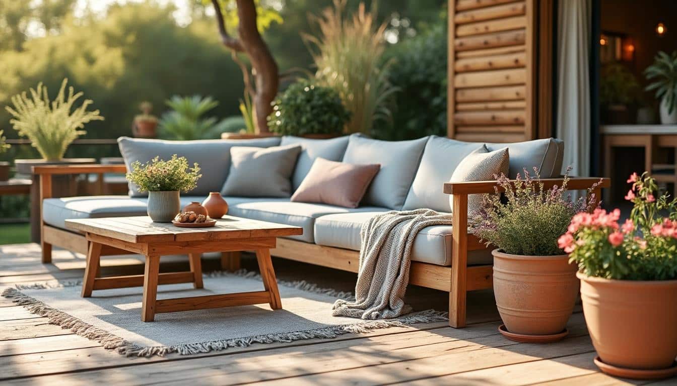 Décoration de bambou en extérieur : style naturel et durable