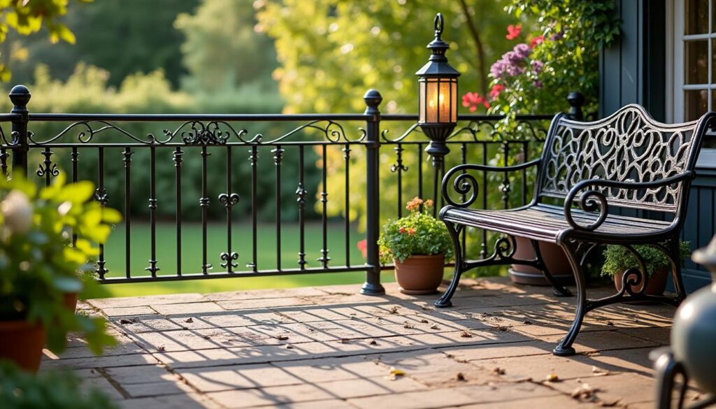 Décoration en fer forgé pour extérieur : élégance et durabilité