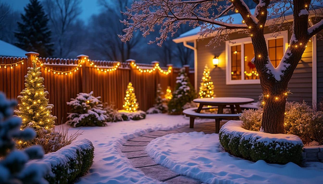 Illustration: Les différents types de guirlandes solaires pour décorer l’extérieur à Noël