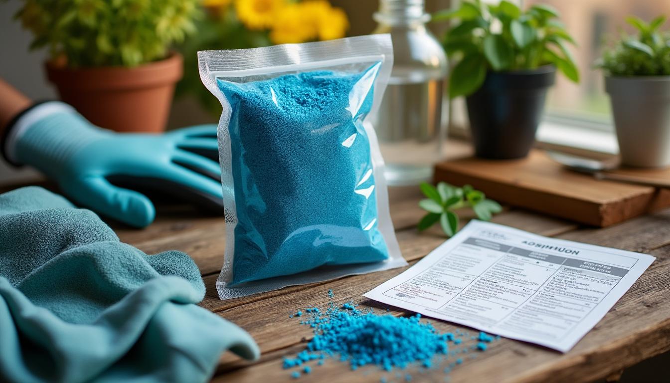 Illustration: Comprendre la composition et les usages de l’engrais bleu