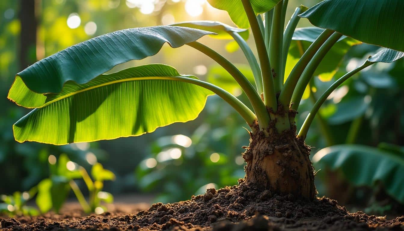 Illustration: Découvrir le bananier : une plante tropicale aux besoins spécifiques