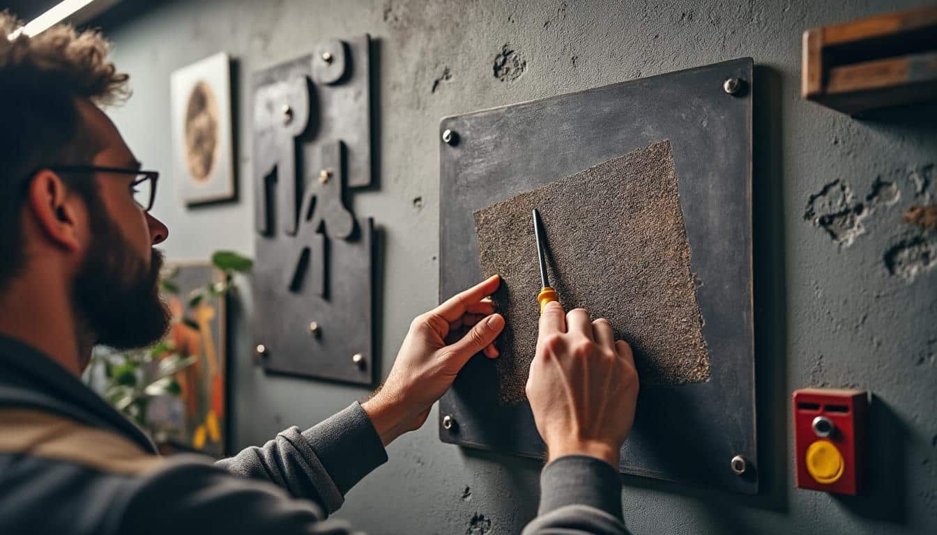 Illustration: Comprendre le rôle d’un support pour la fixation d’une applique murale