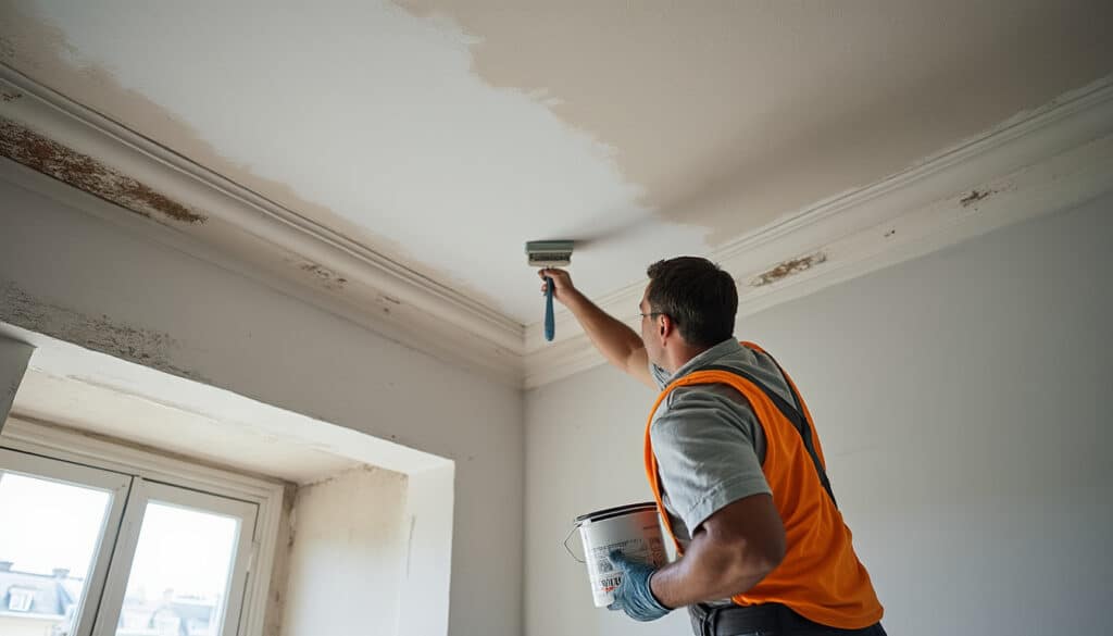 Peinture de plafond anti fissure : solution durable et efficace