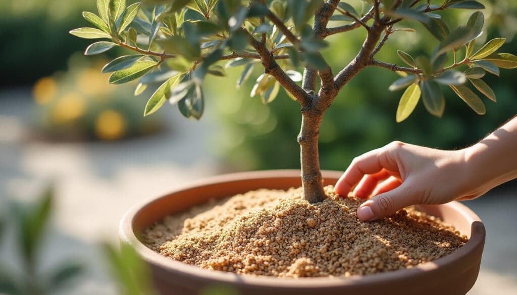 Quel engrais pour un olivier en pot : guide complet et conseils
