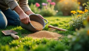Quand mettre de l’engrais sur le gazon : guide pour une pelouse saine