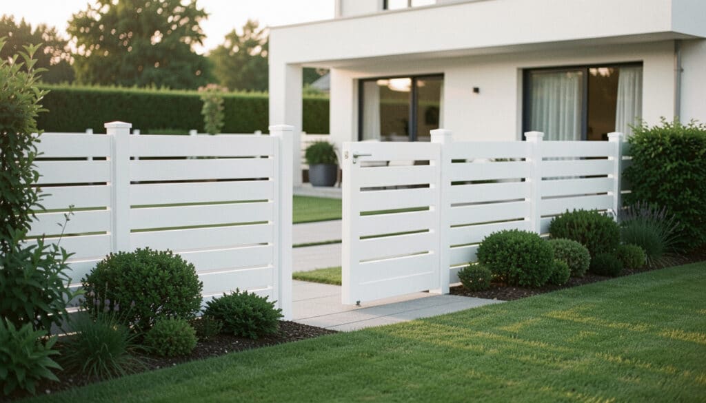 Clôture en PVC blanc : comment bien la choisir