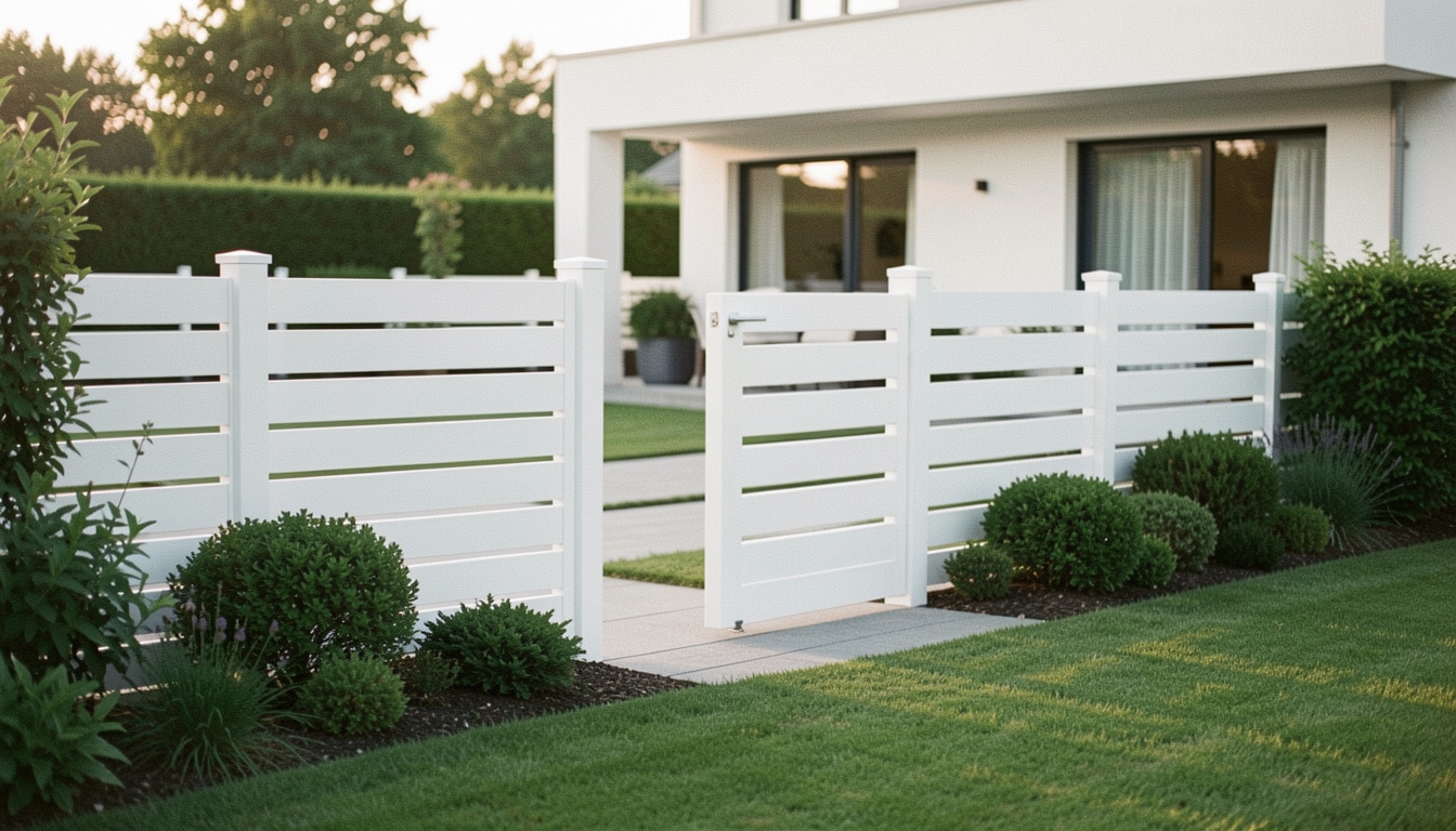 Clôture en PVC blanc : comment bien la choisir
