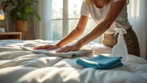 Nettoyage du matelas : méthodes efficaces pour un sommeil sain