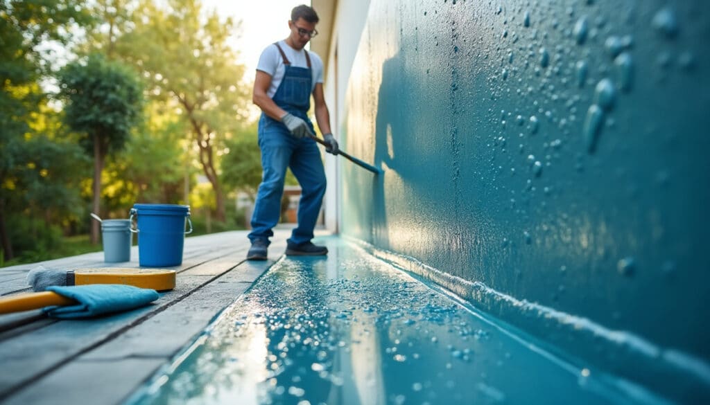 Peinture hydrofuge : protéger efficacement murs et façades