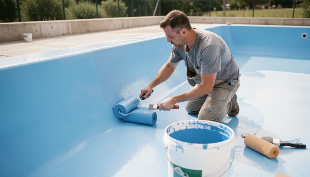 Peinture de piscine : bien choisir et l’appliquer