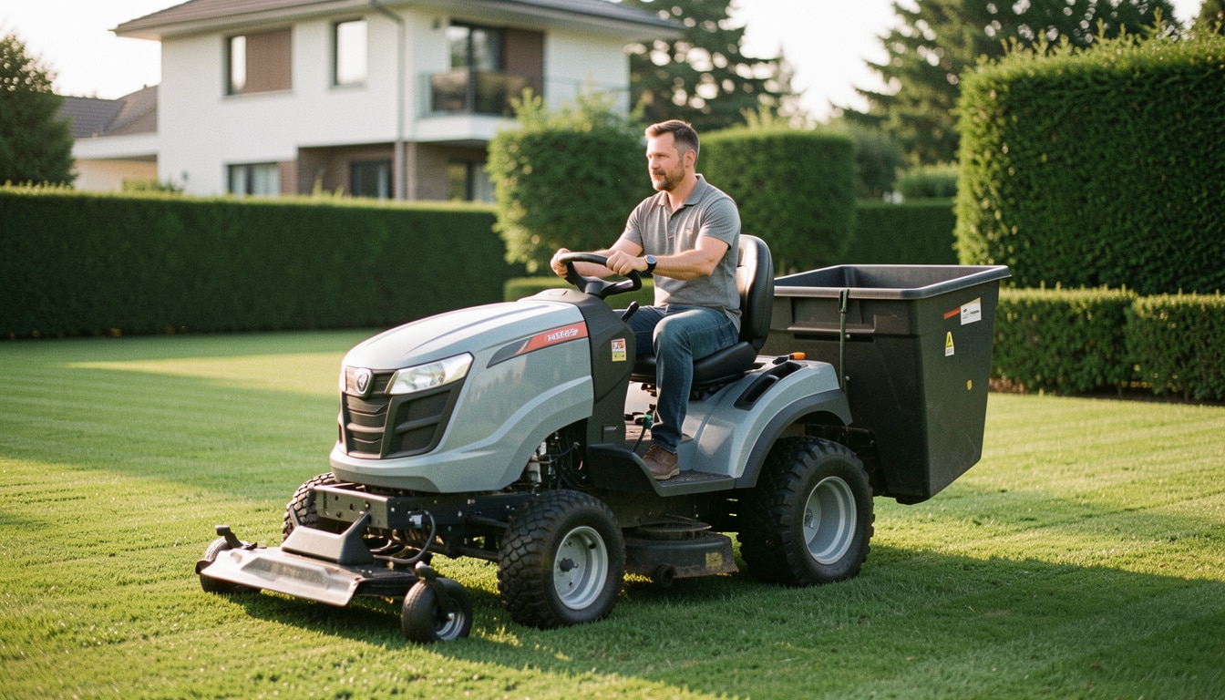 Tracteur tondeuse électrique : comment bien choisir